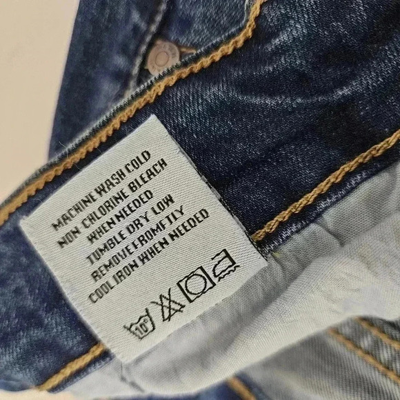 KDNK stretch half light half dark jeans size 32/32 - Picture 10 of 11